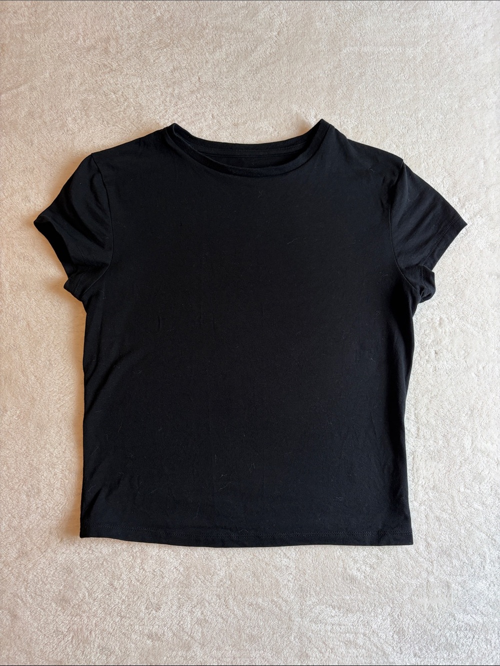 wild fable Black Short Sleeve Crewneck Tee